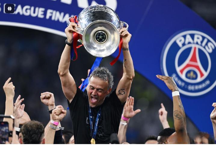 巴黎圣日耳曼豪取欧冠核心分